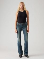 Levi's Dżinsy - Flare fit - w kolorze niebieskim rozmiar: W32/L32. Niebieskie jeansy damskie Levi's. Za 154.07 zł.