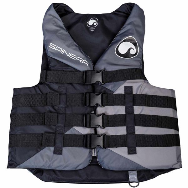 Kamizelka asekuracyjna Spinera Deluxe Nylon. Czarne kamizelki damskie SPINERA, m, bez wzorów, z nylonu, bez kaptura. Za 265.00 zł.