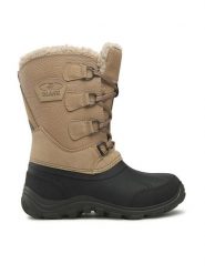 Olang Śniegowce X-Cursion Beżowy. Brązowe śniegowce damskie Olang, ze skóry. Za 599.99 zł.