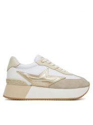 Liu Jo Sneakersy Dreamy 03 BA5069 PX490 Beżowy. Brązowe obuwie sportowe damskie Liu Jo, z materiału, bez zapięcia. Za 419.99 zł.