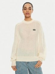ROTATE Sweter 113769 Écru Regular Fit. Swetry klasyczne damskie ROTATE, z syntetyku, bez kołnierzyka. Za 799.99 zł.