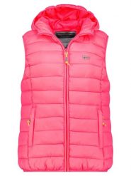 Geographical Norway Kamizelka pikowana "Vatikolor" w kolorze różowym rozmiar: S. Różowe kamizelki damskie Geographical Norway, s, bez wzorów, bez kaptura. Za 139.95 zł.