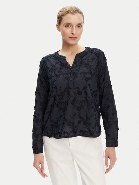 Tatuum Bluzka Relia T2501.044 Biały Regular Fit. Białe bluzki damskie TATUUM, bez wzorów, z bawełny, bez kołnierzyka, bez ramiączek. Za 159.99 zł.