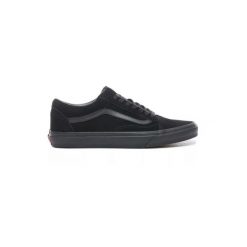 Sneakers Vans Slip-On pomarańczowa szachownica. Czarne obuwie sportowe damskie Vans, z zamszu, bez zapięcia, Vans Old Skool. Za 359.55 zł.