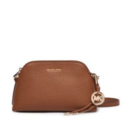 Torebka MICHAEL Michael Kors. Brązowe listonoszki damskie MICHAEL Michael Kors, bez wzorów, bez dodatków. Za 1,019.00 zł.