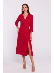 Stylove Sukienka w kolorze czerwonym rozmiar: M. Czerwone sukienki damskie Stylove, bez wzorów, bez ramiączek. Za 249.76 zł.