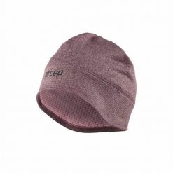 Czapka zimowa unisex odblaskowa termoaktywna z otworem na kucyk do biegania CEP. Fioletowe czapki damskie CEP, na zimę, bez wzorów, z elastanu. Za 79.00 zł.