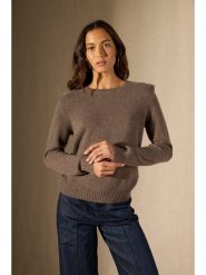 Perfect Cashmere Kaszmirowy sweter "Devezas" w kolorze brązowym rozmiar: M. Brązowe swetry klasyczne damskie Perfect Cashmere, m, z kaszmiru, bez kołnierzyka. Za 698.74 zł.