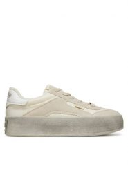 Buffalo Sneakersy Cajo 1636441 Écru. Obuwie sportowe damskie Buffalo, z materiału, bez zapięcia. Za 269.99 zł.