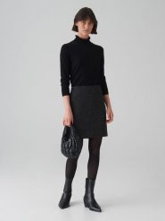 OPUS Spódnica w kolorze czarnym rozmiar: 42. Czarne spódnice damskie Opus, bez wzorów, mini. Za 105.63 zł.