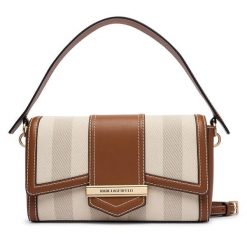 Torebka KARL LAGERFELD. Brązowe torebki klasyczne damskie KARL LAGERFELD, bez dodatków. Za 1,499.00 zł.