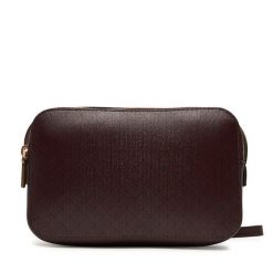 Torebka Calvin Klein. Czerwone listonoszki damskie Calvin Klein, bez wzorów, bez dodatków. Za 279.99 zł.