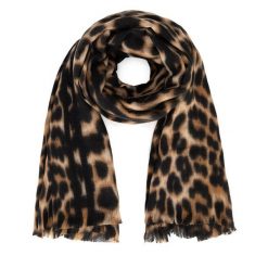 Szal Jenny Fairy. Brązowe szaliki damskie Jenny Fairy, bez wzorów. Za 59.99 zł.