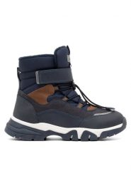 Lasocki Young Trapery TOM CI12-8387-04 Granatowy. Niebieskie buty zimowe chłopięce Lasocki Young, ze skóry, bez zapięcia. Za 199.99 zł.