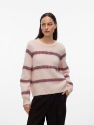 Vero Moda Sweter w kolorze jasnoróżowym rozmiar: XS. Różowe swetry klasyczne damskie Vero Moda, xs, z wełny, bez kołnierzyka. Za 114.17 zł.