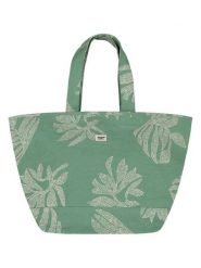 Barts Shopper bag "Juno" w kolorze zielono-kremowym - 37 x 36 x 36 cm rozmiar: onesize. Brązowe shopper bag Barts, bez wzorów, z bawełny, na ramię, bez dodatków. Za 127.35 zł.