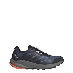 Terrex Trail Rider Trail Running Shoes. Brązowe obuwie sportowe damskie Adidas, z materiału, bez zapięcia, do biegania. W wyprzedaży za 432.60 zł.