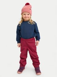 Reima Spodnie outdoor Kaura 5100148B Różowy ciemny Regular Fit. Czerwone spodnie dresowe dziewczęce Reima, bez wzorów, z syntetyku. Za 229.99 zł.