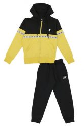 Bluza wygodna z kaptur na co dzień na siłownię. Czarne bluzy damskie LEONE 1947 APPAREL, xs, bez wzorów, z dresówki, bez kaptura. Za 84.16 zł.