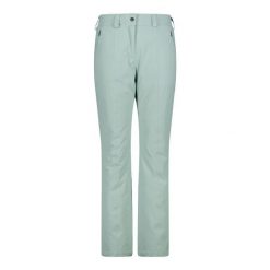 Spodnie narciarskie dla kobiet CMP Clima Protect. Zielone spodnie sportowe damskie CMP, s, bez wzorów, z materiału, narciarskie. Za 372.50 zł.