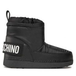 Śniegowce LOVE MOSCHINO. Czarne śniegowce damskie Love Moschino. Za 739.99 zł.