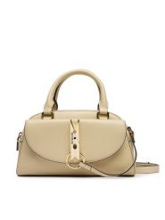 LOVE MOSCHINO Torebka JC4030PP1PLI0129 Beżowy. Brązowe torebki klasyczne damskie Love Moschino, ze skóry, bez dodatków. Za 919.99 zł.