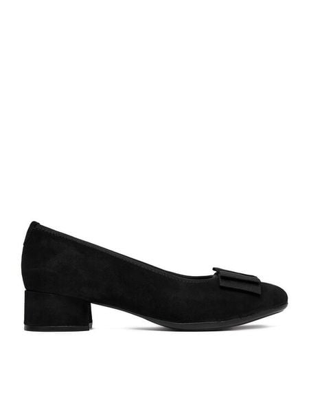 Lasocki Czółenka CEO-WPS-LILLY-04 Czarny. Czarne czółenka damskie Lasocki, bez wzorów, ze skóry, bez obcasa. Za 229.99 zł.