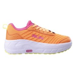 Buty IQ Cross The Line Linki 92800605575 pomarańczowe. Brązowe buty sportowe dziewczęce z gumy, bez zapięcia. Za 269.90 zł.