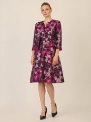 APART Bolerko w kolorze czarno-fioletowym rozmiar: 40. Czarne swetry klasyczne damskie Apart, bez kołnierzyka. Za 217.99 zł.