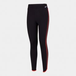 Damskie legginsy Joma Combi Torneo długie czarne/koral S. Brązowe legginsy damskie Joma, s, bez wzorów. Za 177.99 zł.