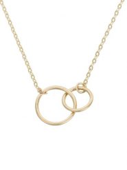 L instant d Or Złoty naszyjnik "Ensemble d'or" z elementem ozdobnym - dł. 40 cm rozmiar: onesize. Żółte naszyjniki damskie L instant d Or, złote. Za 817.99 zł.