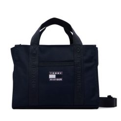 Torebka Tommy Hilfiger. Niebieskie torebki klasyczne damskie Tommy Hilfiger, bez dodatków. Za 249.99 zł.