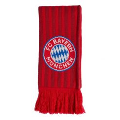 PODSTAWOWY SZALIK FC BAYERN MONACHIUM. Białe szaliki damskie Adidas, bez wzorów, z dzianiny. Za 109.00 zł.