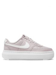 Nike Sneakersy Court Vision Alta Ltr DM0113-005 Fioletowy. Fioletowe obuwie sportowe damskie Nike, ze skóry, bez zapięcia. Za 379.99 zł.