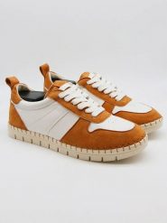 Bellucci Sneakersy w kolorze pomarańczowo-białym rozmiar: 38. Białe obuwie sportowe damskie Bellucci, bez zapięcia. Za 108.99 zł.