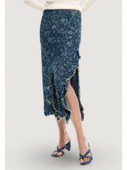 Desigual Spódnica jeansowa Anem 26SWFW04 Niebieski Regular Fit. Niebieskie spódnice damskie Desigual, l, bez wzorów, z jeansu. Za 509.99 zł.