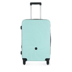 Walizka średnia Semi Line. Zielone walizki Semi-line, bez wzorów, średnie. Za 189.99 zł.