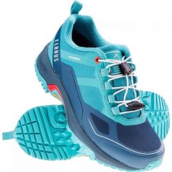 Buty trekkingowe damskie Elbrus Eltero. Niebieskie obuwie trekkingowe damskie ELBRUS, bez zapięcia. Za 419.23 zł.