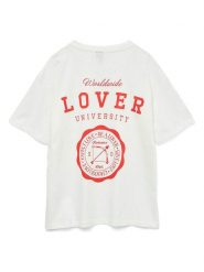 Vero Moda Koszulka w kolorze białym rozmiar: XS. Białe bluzki damskie Vero Moda, xs, bez wzorów, z bawełny, bez kołnierzyka, bez ramiączek. Za 28.58 zł.
