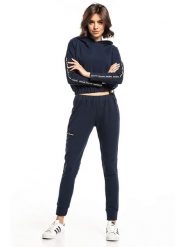 Tessita Bluza w kolorze granatowym rozmiar: XS/S. Niebieskie bluzy damskie Tessita, s, bez wzorów, z kapturem. Za 172.08 zł.