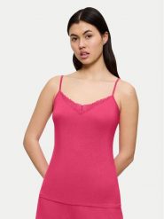 Triumph Koszulka piżamowa Aura Spotlight 10221405 Różowy Regular Fit. Czerwone koszule nocne i halki Triumph, bez wzorów, bez ramiączek. Za 99.99 zł.