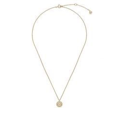 Naszyjnik Tory Burch. Żółte naszyjniki damskie Tory Burch, złote. Za 539.99 zł.