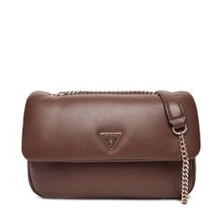 Torebka Guess. Brązowe torebki klasyczne damskie Guess, bez dodatków. Za 389.99 zł.