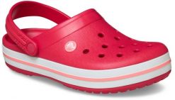 Chodaki Klapki Unisex Crocband 11016 Clog. Białe klapki damskie Crocs, bez wzorów, z materiału, bez obcasa, bez zapięcia. Za 231.99 zł.