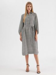 Fransa Sukienka codzienna 20611667 Czarny Regular Fit. Czarne sukienki damskie Fransa, bez wzorów, z wiskozy, bez ramiączek. Za 159.99 zł.