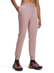 Under Armour Spodnie funkcyjne "Rival" w kolorze jasnoróżowym rozmiar: S. Różowe spodnie dresowe damskie Under Armour, s, bez wzorów, z materiału, outdoorowe. Za 112.36 zł.