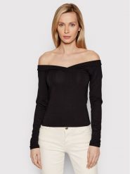 Pieces Bluzka Maliva 17103018 Czarny Slim Fit. Czarne bluzki damskie Pieces, l, bez wzorów, z wiskozy, bez kołnierzyka, bez ramiączek. W wyprzedaży za 69.99 zł.