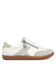 Rieker Sneakersy L9700-80 Biały. Białe obuwie sportowe damskie Rieker, ze skóry, bez zapięcia. Za 349.99 zł.