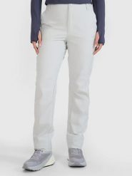 4F Spodnie trekkingowe w kolorze szarym rozmiar: XS. Szare spodnie dresowe damskie 4F, xs, bez wzorów, z materiału, outdoorowe. Za 91.77 zł.