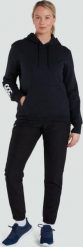 Bluza damska z kapturem Canterbury Club. Czarne bluzy damskie CANTERBURY, m, bez wzorów, z dresówki, z kapturem. Za 342.50 zł.